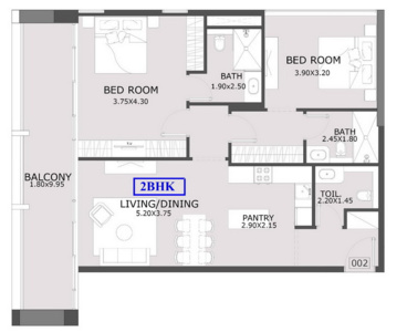 2 Bedroom